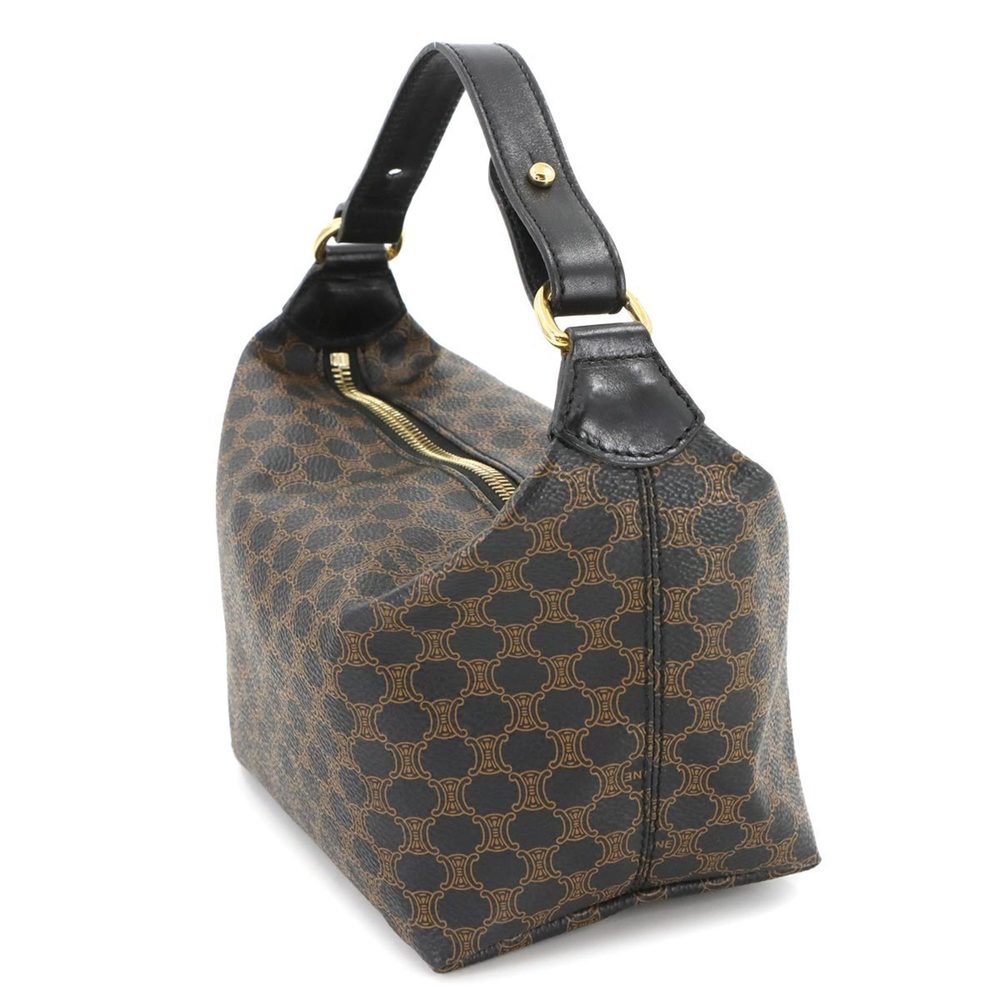 CELINE Black Leather Vanity Bag - Picture 3 of 9